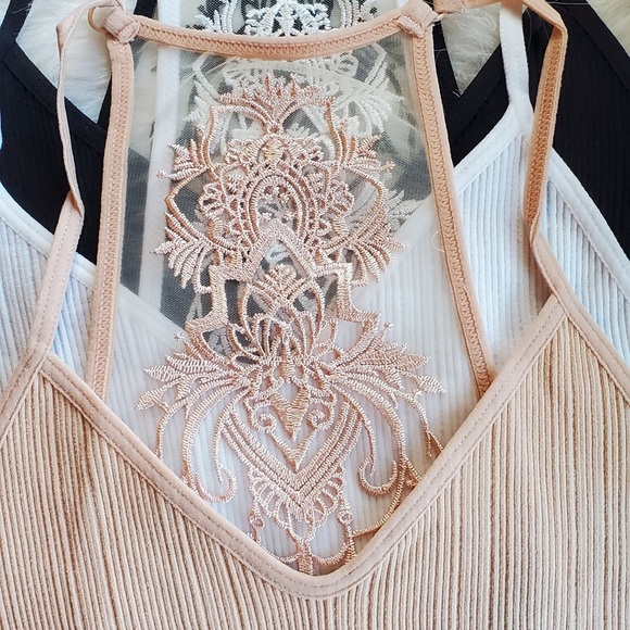 Blush tattoo mesh bralette - Picture 7 of 15